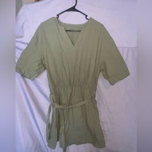 Cupshe Olive Green Casual Dress Size XL